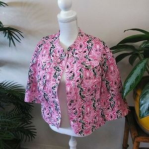 Tribal Pink Jacket size petite/large